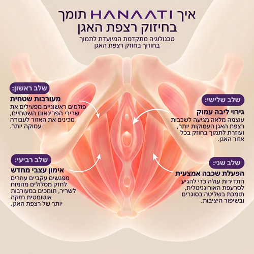 מפעיל רצפת האגן הנאה™ 4 ב-1