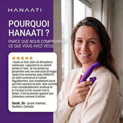 Hanaati™ Activateur de plancher pelvien 4-en-1